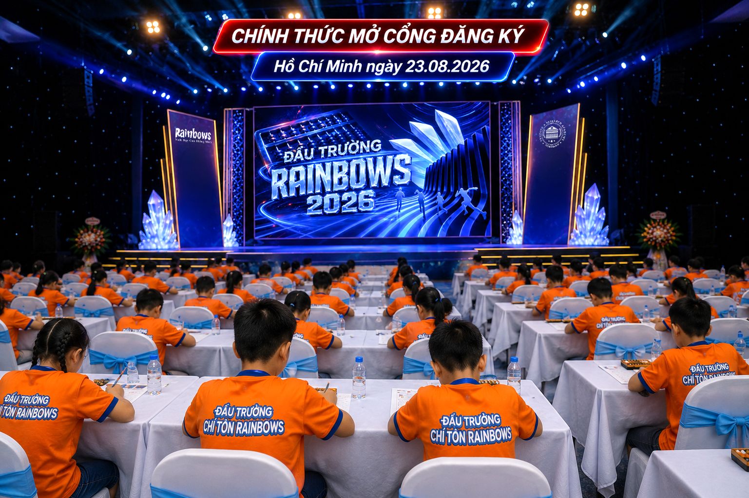 Mở Cổng Đăng Ký Cuộc Thi "ĐẤU TRƯỜNG RAINBOWS 2026"